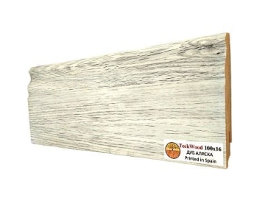 Плинтус МДФ TeckWood Дуб Аляска 100*16*2150 мм