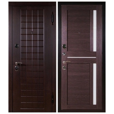 Дверь входная металлическая Бастион СД-3 лиственница серая. Фото в интернет-магазине Большой