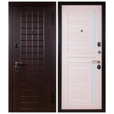 Дверь входная металлическая Бастион СД-3 сандал светлый. Фото в интернет-магазине Большой