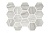 Керамогранит  Argenta "Eos" мозайка Pearl Hexagon