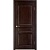 Дверь межкомнатная. Модель №5. Цвет венге. Фото в интернет-магазине Большой