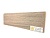 Плинтус МДФ TeckWood Дуб Серебро 75*16*2150 мм