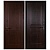 Дверь входная металлическая Бастион СД-17 (терморазрыв) венге черный. Фото в интернет-магазине Большой