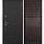 Дверь входная металлическая Термаль венге. Фото в интернет-магазине Большой