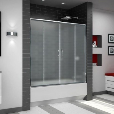 Шторка на ванну RGW Серия Screens SC-61 стекло матовое