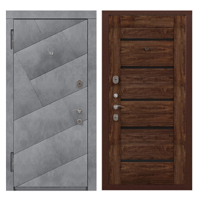 Дверь входная металлическая Бастион СД-31 корица. Фото в интернет-магазине Большой