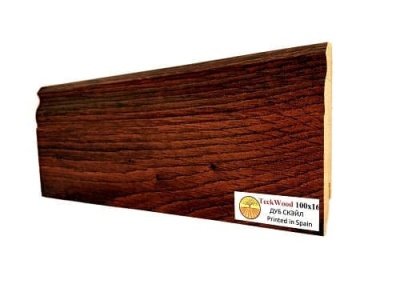 Плинтус МДФ TeckWood Дуб Скэйл 100*16*2150 мм