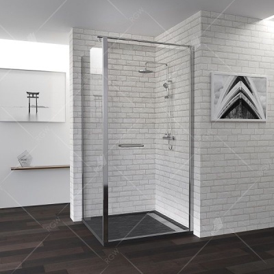 Душевой уголок прямоугольный RGW Серия Passage PA-48 стекло прозрачное