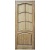 Дверь межкомнатная, остекленная. Модель №7. Цвет орех окраска 7%. Фото в интернет-магазине Большой